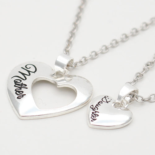 Collana Cuore Mamma e Figlia – Ciondolo Divisibile Mother Daughter Regalo Festa della Mamma