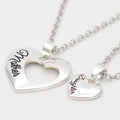 Collana Cuore Mamma e Figlia – Ciondolo Divisibile Mother Daughter Regalo Festa della Mamma
