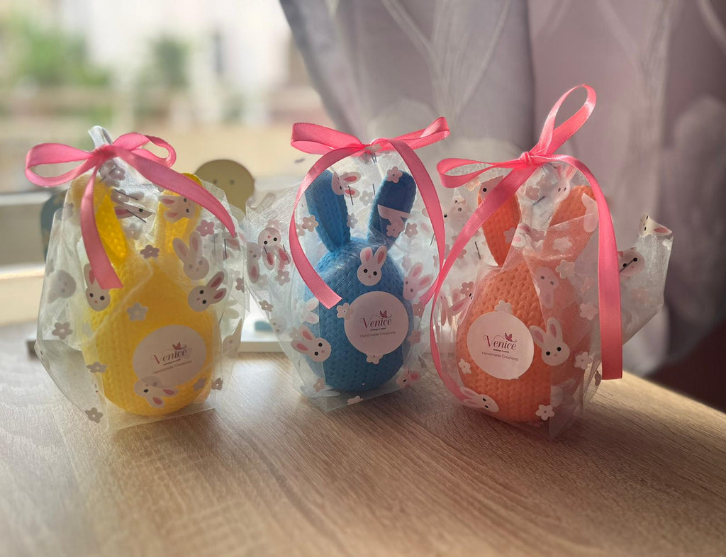 Porta Ovetti Pasqua Coniglietto – Contenitore 3D Apribile | Singolo o Trio