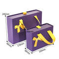 Scatola regalo elegante con fiocco - packaging luxury per occasioni speciali