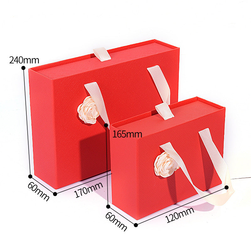 Scatola regalo elegante con fiocco - packaging luxury per occasioni speciali