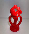 Scultura “Abbraccio d’Amore” – Figura romantica artigianale in stampa 3D