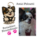Ritratto 3D del Tuo Amico a Quattro Zampe - PORTACHIAVE