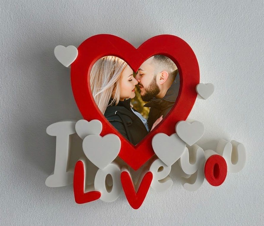 I Love You” Photo Frame