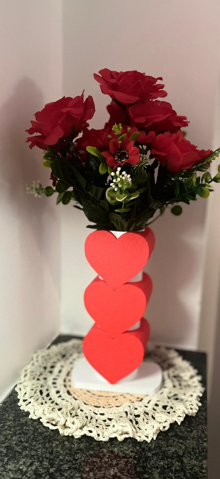 Vaso di Cuori – Vaso Decorativo