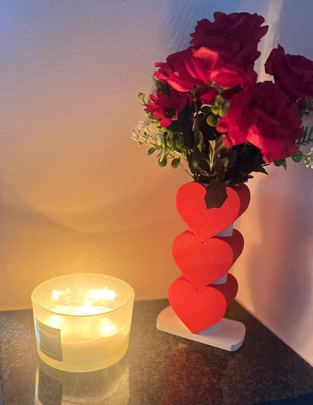 Vaso di Cuori – Vaso Decorativo